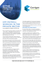 Off-payroll working in the private sector